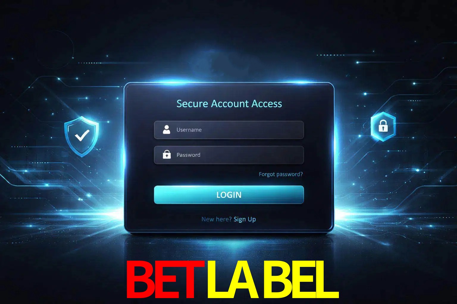 Pantalla de inicio de sesión de cuenta BETLABEL para usuarios en México